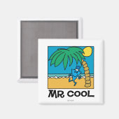 Strandplezier met Mr Cool Magneet (Voorkant / Achterkant)