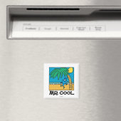 Strandplezier met Mr Cool Magneet (Insitu (Vaatwasser))