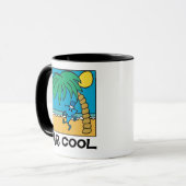 Strandplezier met Mr Cool Mok (Voorkant links)