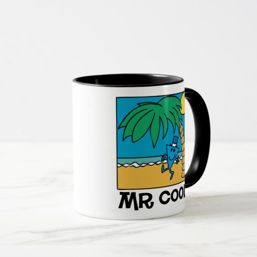 Strandplezier met Mr Cool Mok (Voorkant rechts)