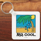 Strandplezier met Mr Cool Sleutelhanger (Voorkant)