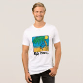 Strandplezier met Mr Cool Tri-Blend Shirt (Voorkant volledig)
