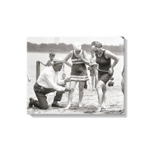 Strandpolitie, 1922. Oude foto