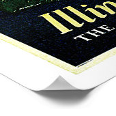 strandreis 1920 in Chicago Poster (Hoek)