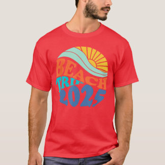 Strandreis 2025 Strand Matching Familie Zomer Vaca T-shirt