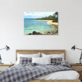 Strandreis Landschap Foto Indonesië Canvas Afdruk (Insitu (Slaapkamer))