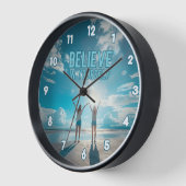 Strandscène Geloof in jezelf Inspirerend (Hoek)