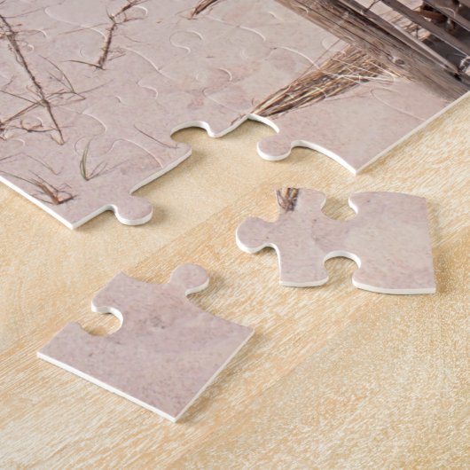  strandscène op Race Point op Kaap Cod Legpuzzel (Zijkant)