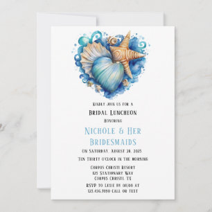 Strandscène Starfish bruids lunch Kaart