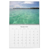 Strandscènes 2025 kalender (Jan 2026)