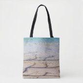 strandschaduwen tote bag (Voorkant)