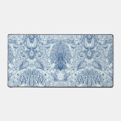 Strandschatten in blauw bureaumat (Voorkant)