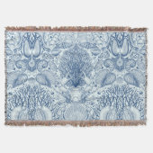 Strandschatten in blauw deken (Voorkant)