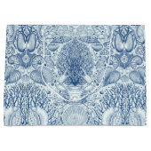 Strandschatten in blauw groot cadeauzakje (Voorkant)