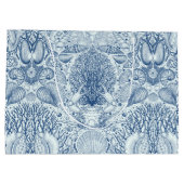 Strandschatten in blauw groot cadeauzakje (Achterkant)