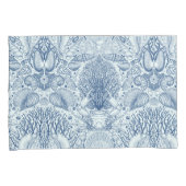 Strandschatten in blauw kussensloop (Voorkant-Rechts)