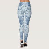 Strandschatten in blauw leggings (Achterkant)