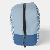 Strandschatten in blauw toilettasje (Rechts)