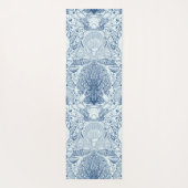 Strandschatten in blauw yogamat (Achterkant)