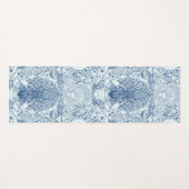 Strandschatten in blauw yogamat (Voorkant (horizontaal))