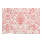 Strandschatten in koraalrood kussensloop (Voorkant-Links)