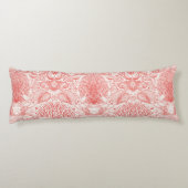 Strandschatten in koraalrood lichaamskussen (Achterkant)