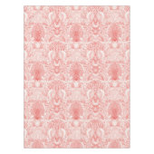 Strandschatten in koraalrood tafelkleed (Voorkant)