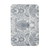 Strandschatten, schelpen, krab, koralen en zeewier badmat (Voorkant Verticaal)