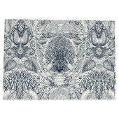 Strandschatten, schelpen, krab, koralen en zeewier groot cadeauzakje (Achterkant)