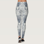 Strandschatten, schelpen, krab, koralen en zeewier leggings (Achterkant)