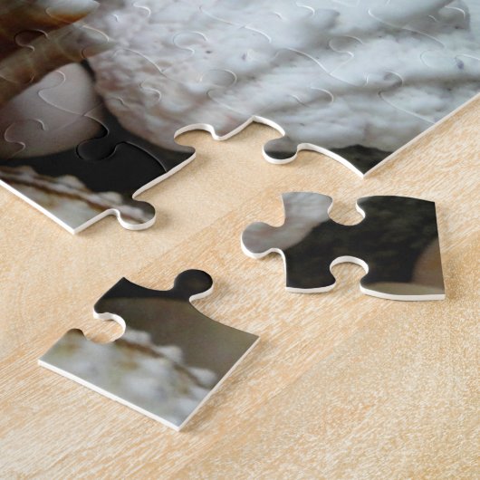 Strandschelpen Bliksem Wulk Puzzel Legpuzzel (Zijkant)