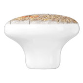 Strandschelpen Kransslaper / Kastknoppen Keramische Knop (Zijkant)