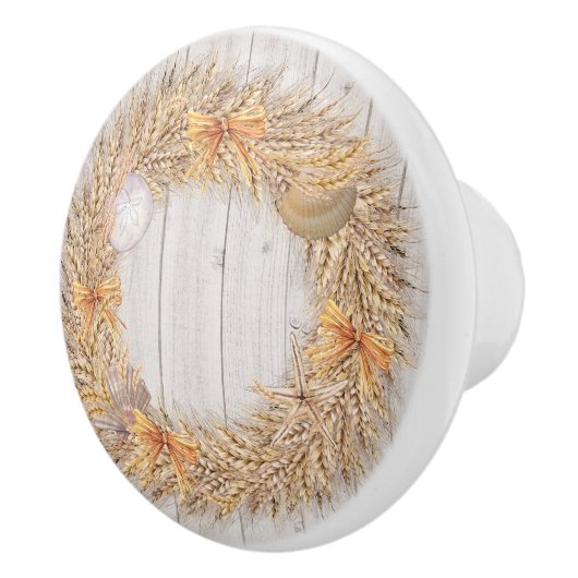 Strandschelpen Kransslaper / Kastknoppen Keramische Knop (Rechts)