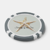 Strandsereniteit bij de Zeester Poker Chips (Enkel)