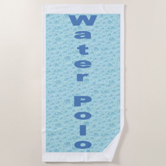 Strandservice WATER POLO Strandlaken (Voorkant)