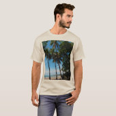 Strandshirt T-shirt (Voorkant volledig)