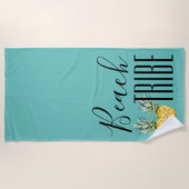 Strandstam Meisjesreis Weekend Afscheid Van De Mei Strandlaken (Voorkant)