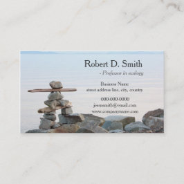 strandsteenwandelaar visitekaartje