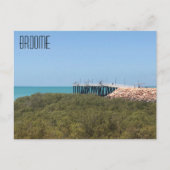 strandsteiger van broomstad briefkaart (Voorkant)