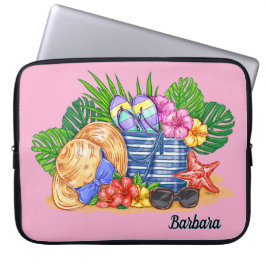 Strandstemming laptop sleeve
