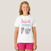 Strandstemming Narwal T-shirt (Voorkant volledig)
