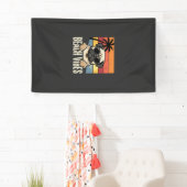 Strandstemming Pug Hond Zonsondergang Spandoek (Insitu)