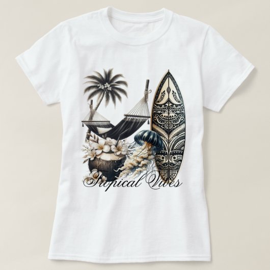 Strandstemming T-shirt (Design voorkant)