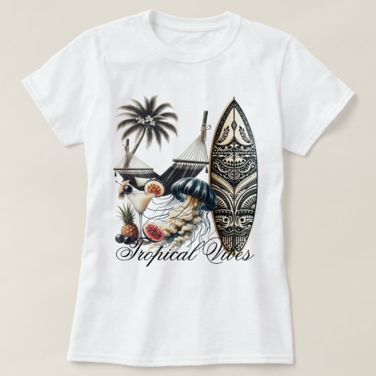 Strandstemming T-shirt (Design voorkant)