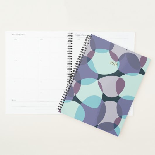 Strandstemming Zeeglas - Pacific Getijdeblauw Planner (Display)