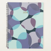 Strandstemming Zeeglas - Pacific Getijdeblauw Planner (Voorkant)