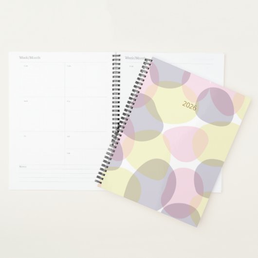 Strandstemming Zeeglas - Pastelkleurige Schelpen Planner (Display)