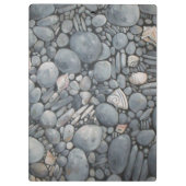 Strandstenen schelpen steentjes rotsen schilderen  klembord (Achterkant)