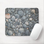 Strandstenen schelpen steentjes rotsen schilderen  muismat (Met muis)