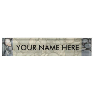 Strandstenen schelpen steentjes rotsen schilderen  naambordje